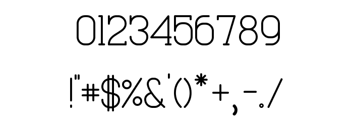 Arabic Cabo Font Font OTHER CHARS