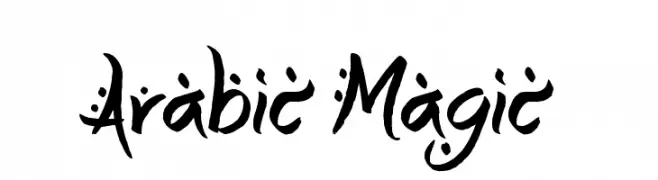 Arabic Magic  Descarca Fonturi Gratis