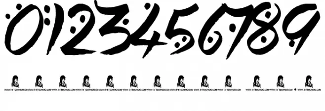 Arabic Magic Font OTHER CHARS