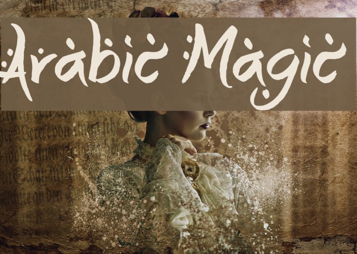 Arabic Magic Font examples