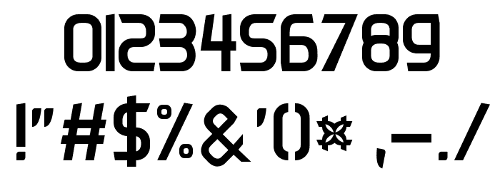 Arabic-R-2013 Font OTHER CHARS