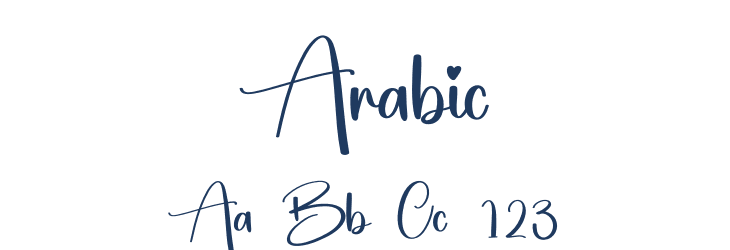 Arabic Font Preview