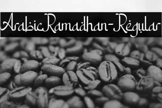 ArabicRamadhan-Regular Fonte examples
