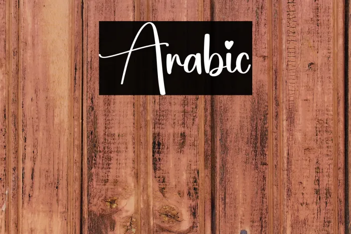 Arabic Example 2