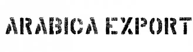 Arabica Export  font caratteri gratis