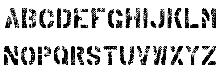 Arabica Export Font LOWERCASE