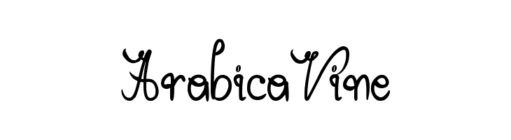 ArabicaVine Fonte