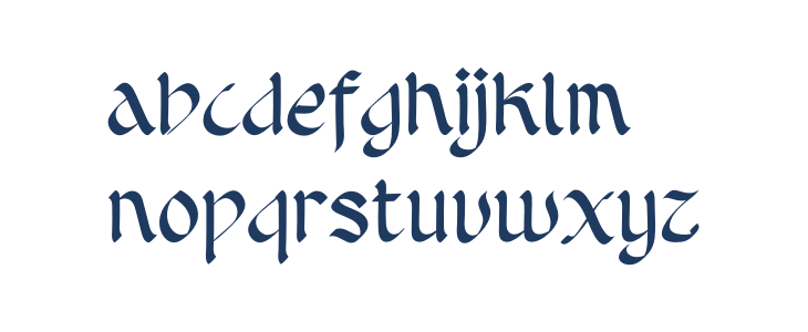 Arabico Personal Use Lowercase