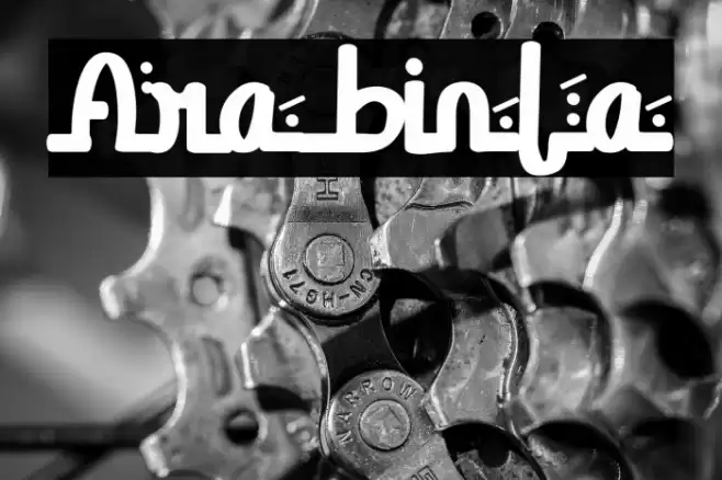 Arabinta Font examples