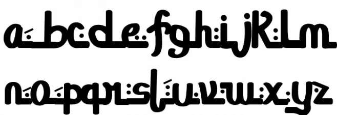 Arabinta Font LOWERCASE