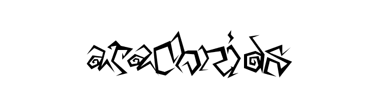 Arachnids Font