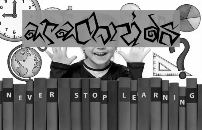 Arachnids Font examples