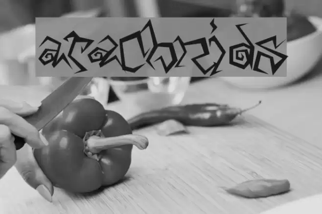 Arachnids Font examples