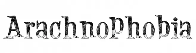 Arachnophobia  font caratteri gratis