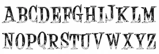 Arachnophobia फ़ॉन्ट अपरकेस