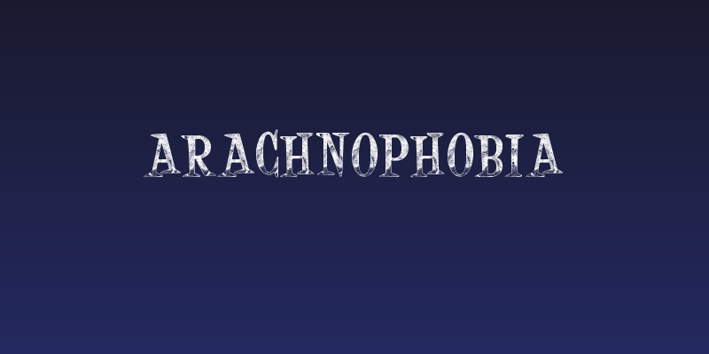 Arachnophobia Social Header