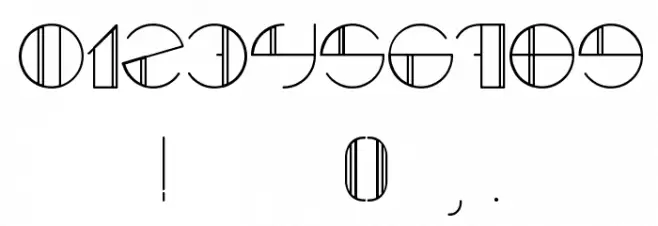 Aracme Waround Font OTHER CHARS