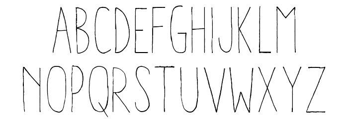 Aracne Condensed Light Font LOWERCASE