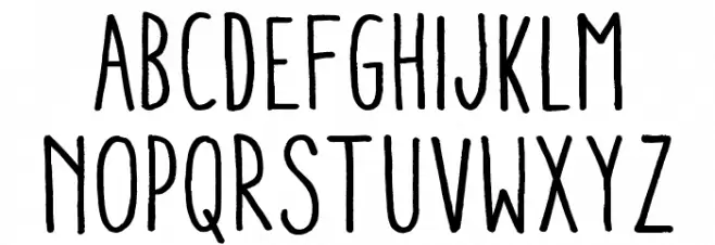 Aracne Condensed Regular Polices MAJUSCULES