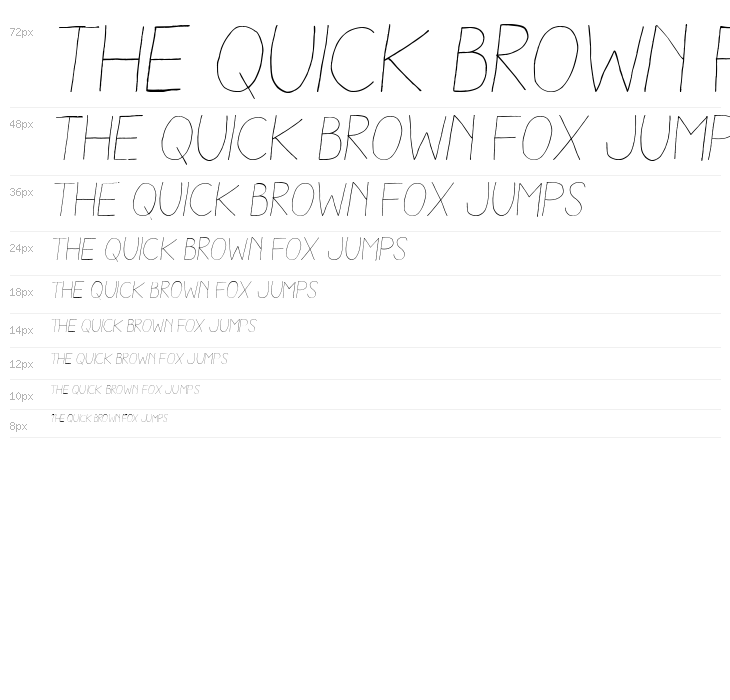 Aracne Light Italic Waterfall