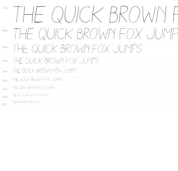 Aracne Light Italic Waterfall