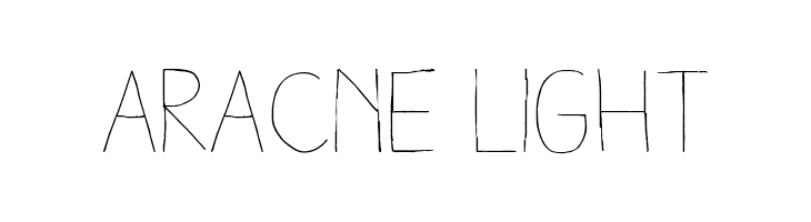 Aracne Light Шрифта