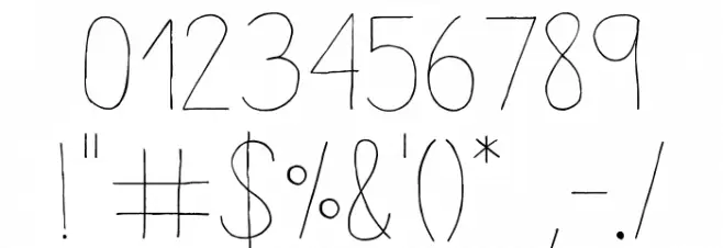 Aracne Light Font Alte caractere