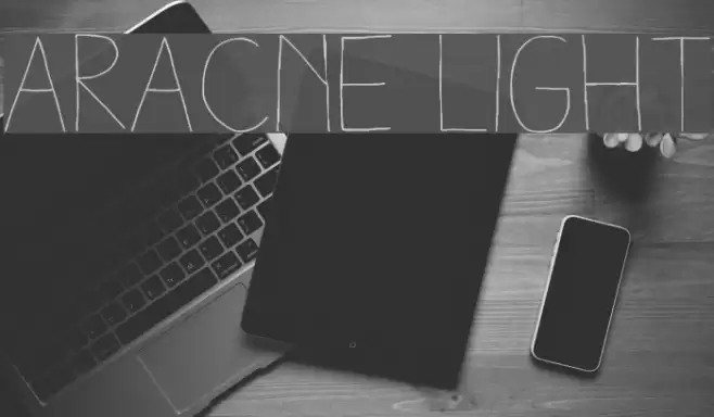 Aracne Light Font examples