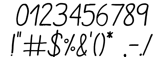 Aracne Regular Italic Font OTHER CHARS