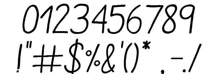 Aracne Regular Italic Font OTHER CHARS