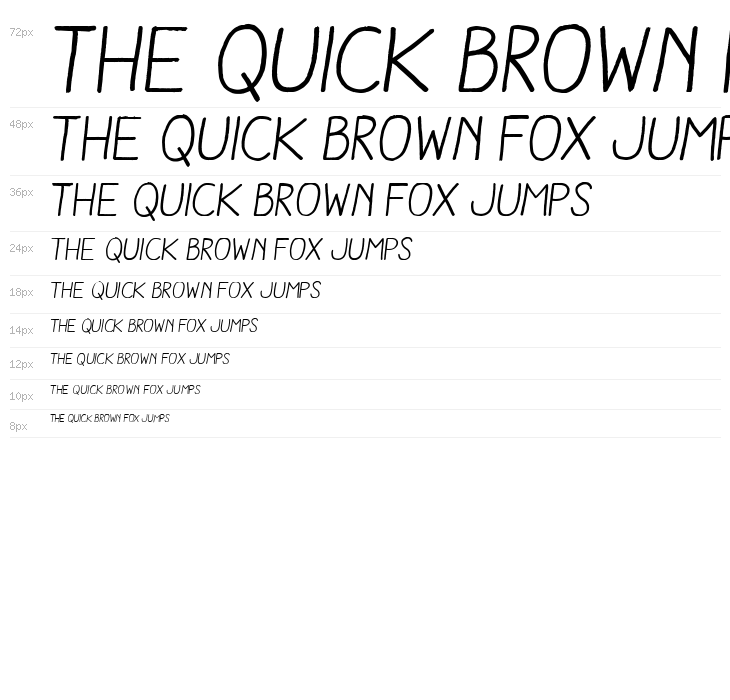 Aracne Regular Italic Waterfall