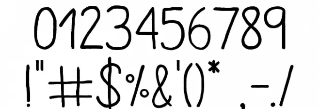 Aracne Regular Font Alte caractere