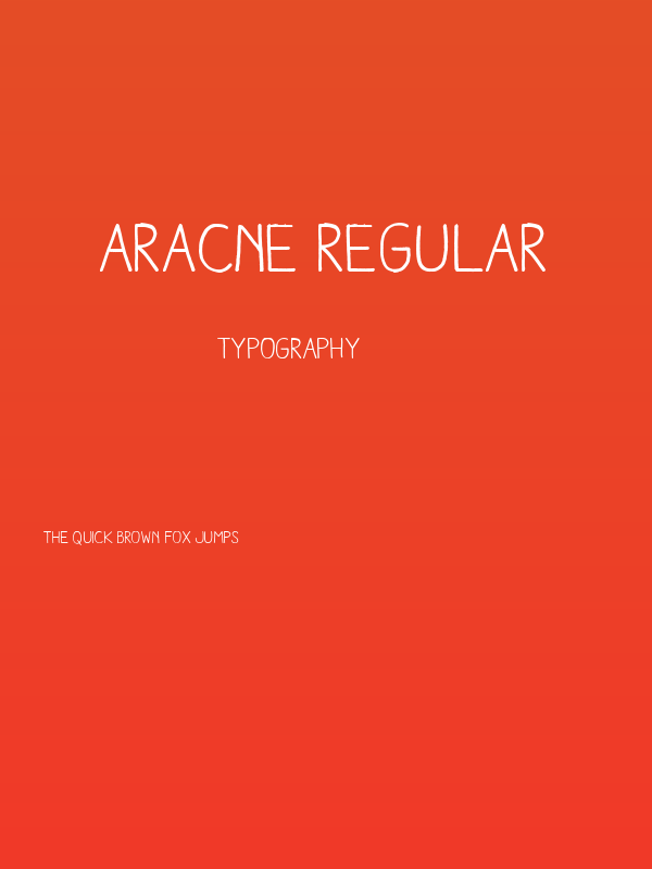 Aracne Regular Poster