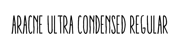 Aracne Ultra Condensed Regular  Descarca Fonturi Gratis