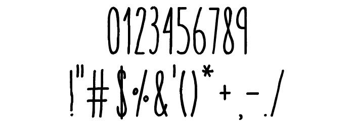 Aracne Ultra Condensed Regular Font OTHER CHARS