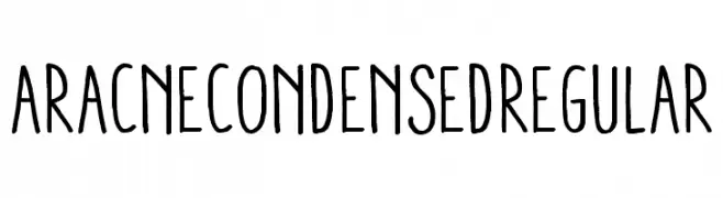 AracneCondensedRegular  Fuentes Gratis Descargar