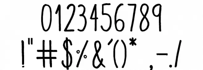 AracneCondensedRegular Font OTHER CHARS