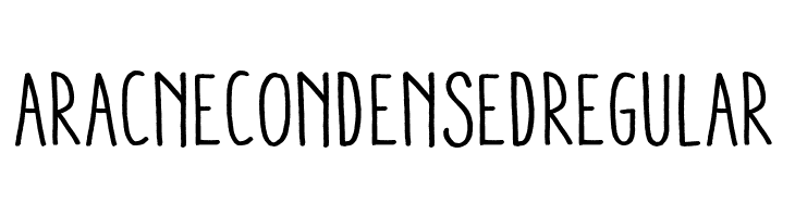 AracneCondensedRegular  لخطوط تنزيل