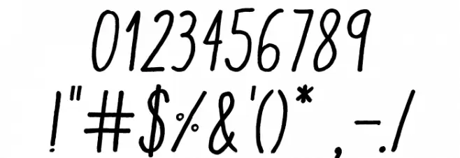 AracneCondensedRegularItalic Font OTHER CHARS