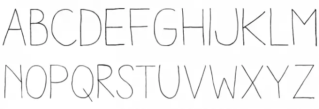 AracneLight 字体 大写
