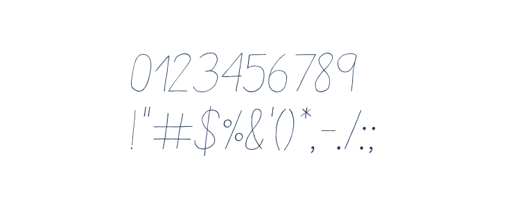 AracneLightItalic Other Characters