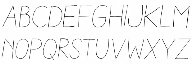 AracneLightItalic خط أحرف كبيرة