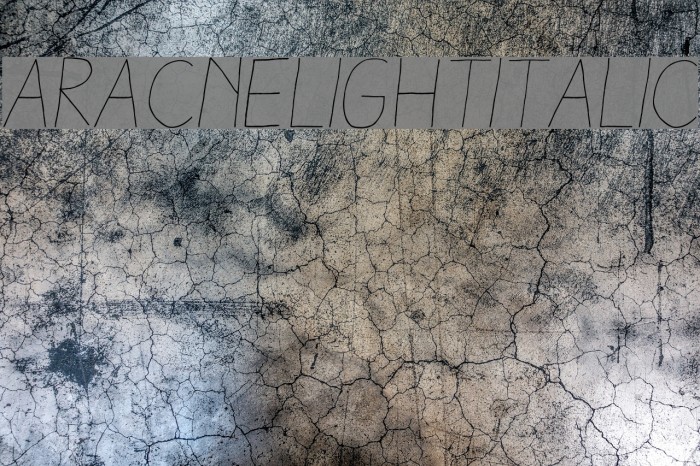 AracneLightItalic Example 3