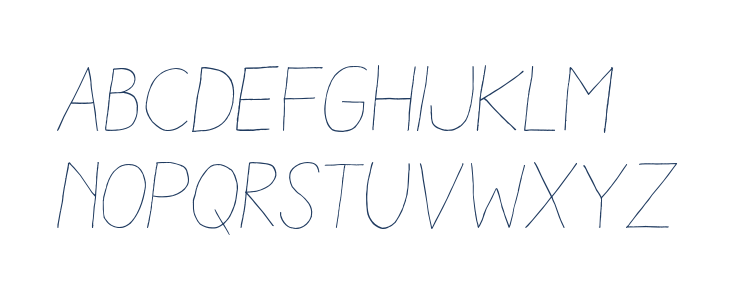 AracneLightItalic Lowercase
