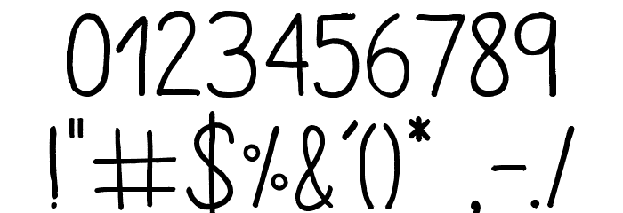 AracneRegular Font OTHER CHARS
