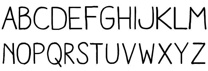 AracneRegular Font LOWERCASE