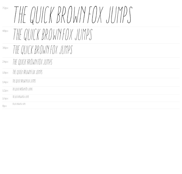 AracneUltraCondensed-LightItalic Waterfall