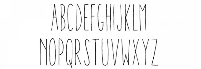 AracneUltraCondensedLight Schriftart Groß