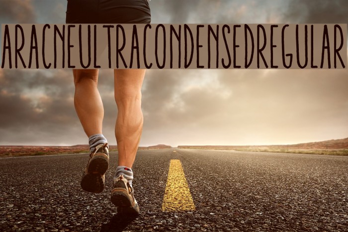 AracneUltraCondensedRegular Example 2