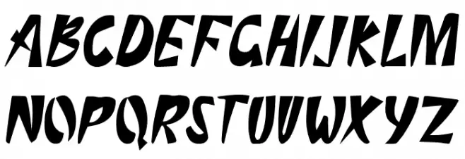 Arae GT Regular Шрифта ВЕРХНИЙ